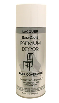 Easy Care Premium Decor Lacquer Spray Paint 12oz White 1 Each PD1354-AER