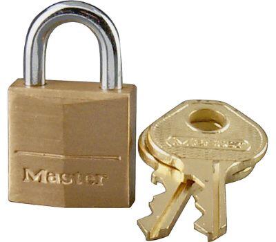  Master Lock Pin Tumbler Padlock 3/4 Inch  Solid Brass 1 Each 120D