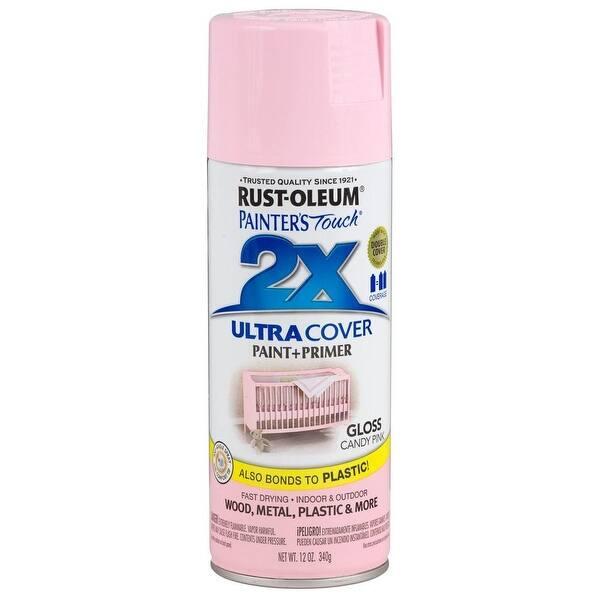 Rust-Oleum Painter's Touch Gloss Spray Paint 12oz Candy Pink 1 Each 249119: $21.03
