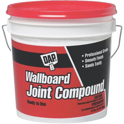  Dap  Wallboard Joint Compound  12 Lb  White 1 Each 10102: $37.07