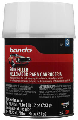  Bondo Auto Body Filler  1 Quart  1 Each 262