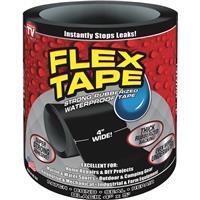  Flex Tape Repair Tape 4 Inchx5 Foot Black 1 Roll TFSBLKR0405