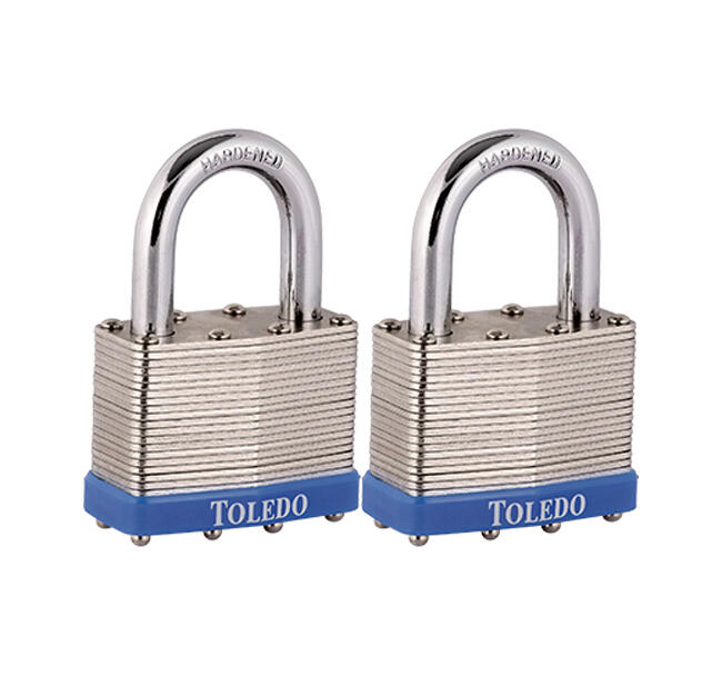 Toledo Keyed Alike Laminated Padlock  50mm 1 Each T-L50KA2