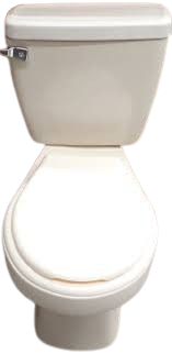 ECO TOILET W/SEAT S-TRAP SF