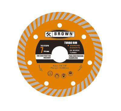  Brown USA Cutting Disc 7x7/8-5/8 Inch 0.08x10mm 1 Each 7HS10TUGPW