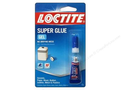  Loctite Super Glue Gel 0.07 Ounce 1 Each 235495