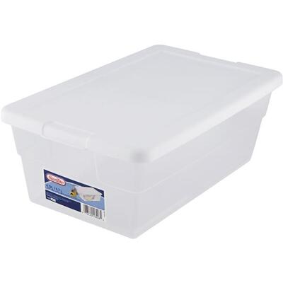 Sterilite Storage Box 6 Quart White 1 Each 16428012