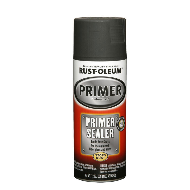 Stops Rust Auto Primer Sealer Spray Paint 12oz Gray 1 Each 249321