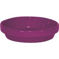 Ceramo Pottery Flower Pot Saucer Clay 4 In Purple 1 Each PCSABX-4-V-DIB