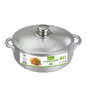 CALDERO W/ALUM LID 9.5QT #14