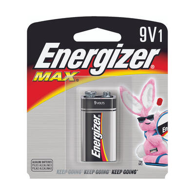  Energizer Battery 9V 1 Pack  EPR1015A