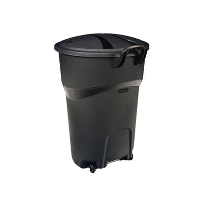 Roughneck Wheeled Trash Can 32 Gallon 1 Each 1878129: $147.09