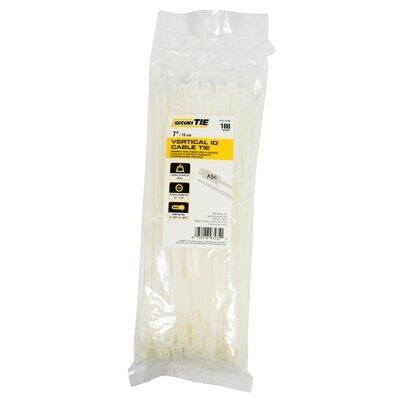 Ecm Industries Cable Ties 7 Inch Natural 100 Pack CTID7-50100