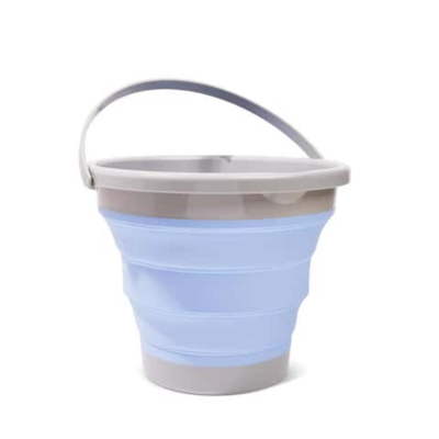 10L COLLAPSIBLE BUCKET CLR SKY
