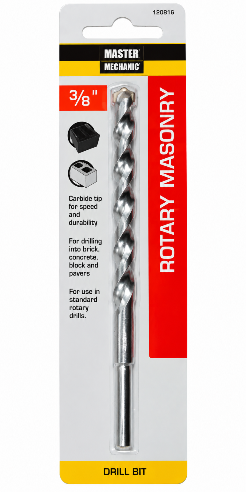 MM DRILL BIT 3/8