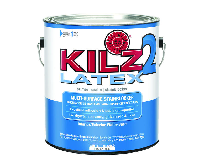  Kilz Latex Interior And Exterior Sealer Stain Blocking Primer 1 Gallon 20041