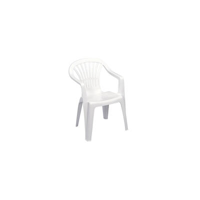 Altea Lyra Plastic Chair White 1 Each MPCH862678: $57.30