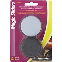 Magic Sliders Concave Round Furniture Glide 2-3/8 Inch  1 Each 4600