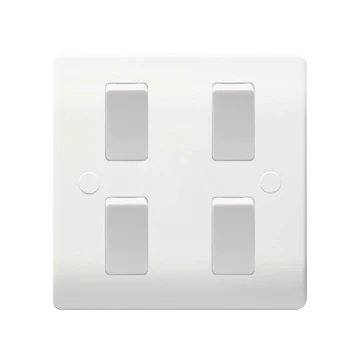  PLATE SWITCH 4G 2W SGL VN018X