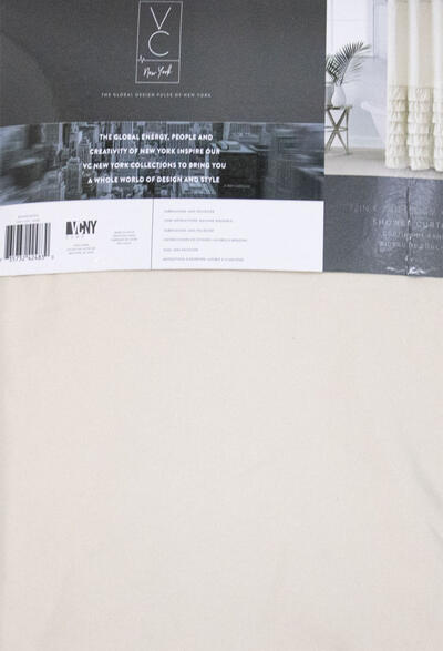 VC Shower Curtain Panel Taupe 1 Each ML3-SHC-7272-GG-TAUP