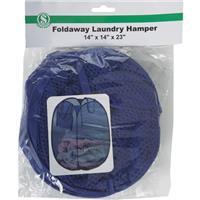  Smart Savers Foldaway Clothes Hamper Tote Blue 1 Each HH102(PBH)