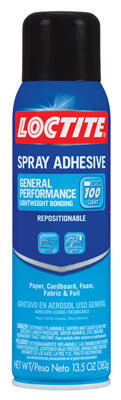 Loctite GP Spray Adhesive 13.5 Ounce 1 Each 1408027 1712314 2235