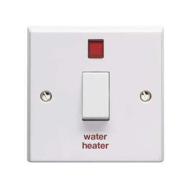 Volex Water Heater Switch 1G Neon 20A 1 Each VX1060WH 100251 104