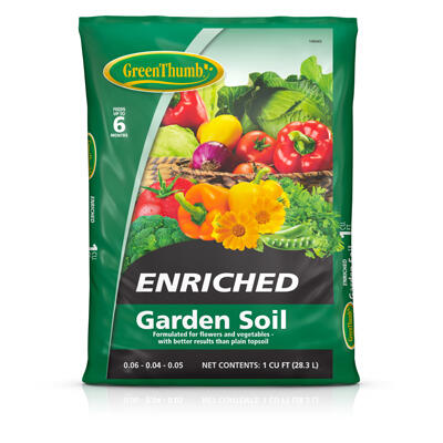  Green Thumb  Enriched Garden Soil 1 Cu Ft 1 Each  70551871