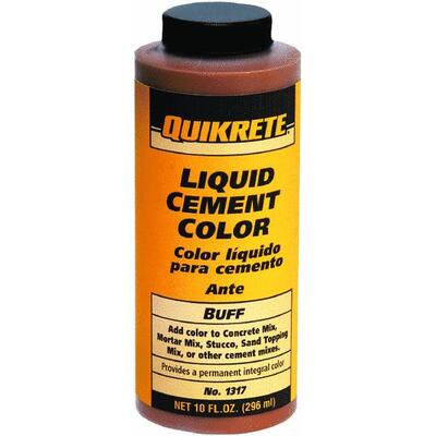  Quikrete Liquid Cement Color 10 Ounce Buff 1 Each 1317-02
