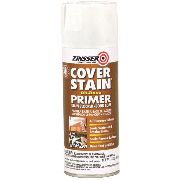 Zinsser Cover Stain Primer Paint 13oz White 1 Each 3608
