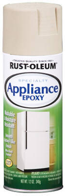 Rust-Oleum Appliance Gloss Spray Paint 12oz Almond 1 Each 7882830