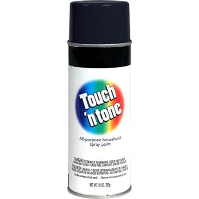 Touch N Tone Flat Spray Paint 10oz Black 1 Each 55275830