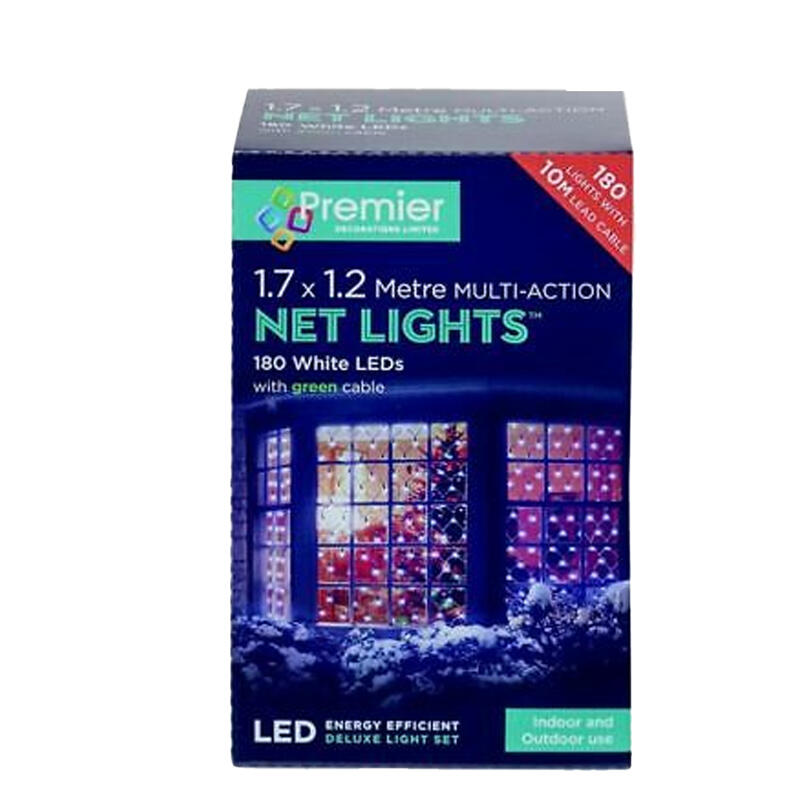 Premier Net Light Multi Action 360 LED White 1 Each LV122742W