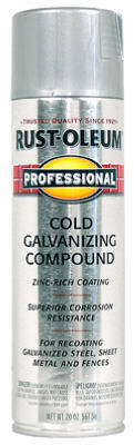 Rust-Oleum Galvaniz Compound Spray Paint 20oz Gray 1 Each 7585838