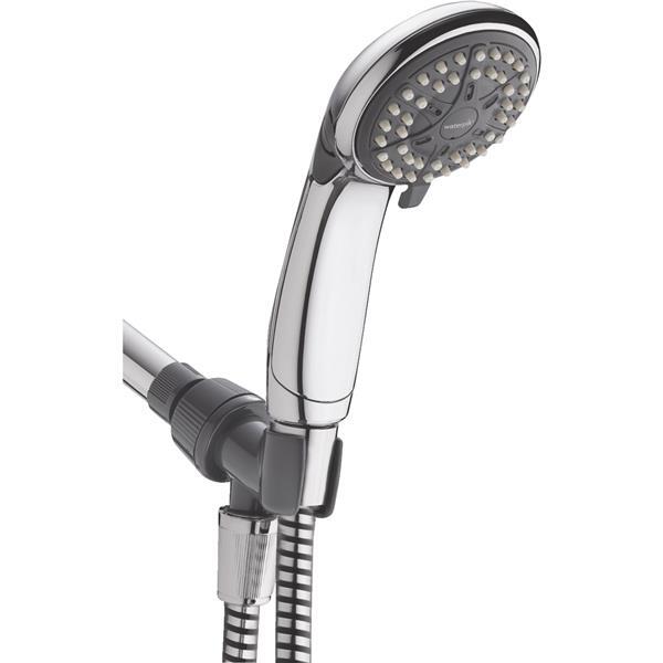 Waterpik Ecoflow Handheld Shower 1.6 Gpm 3 Spray Chrome 1 Each Vbe453 