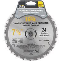  Do It Best  Circular Saw Blade 24 Tooth  1 Each 415741DB