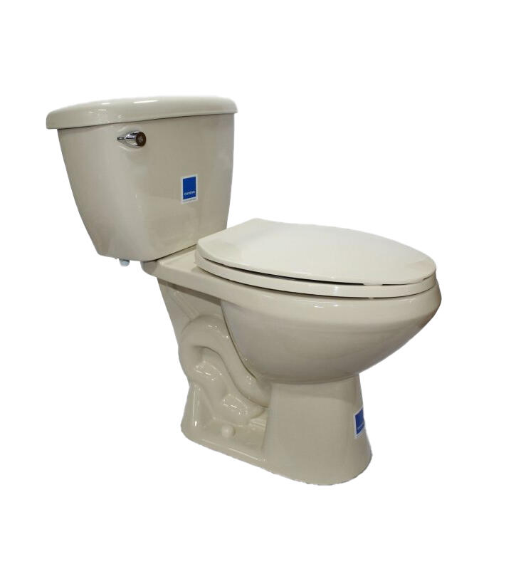 Aquajet Toilet With Seat 2pc Bone 1 Set 02640-103
