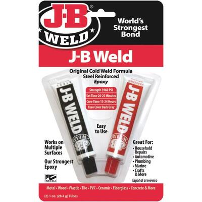  J B Weld  Cold-weld Epoxy 2 Ounce 1 Each 8265-S: $26.12