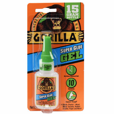  Gorilla Super Glue Gel  0.18 Ounce 1 Each 7600105 50082 760010