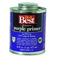  Do It Best  CPVC And PVC All Purpose Primer  16 Ounce Purple  1 Each 19092