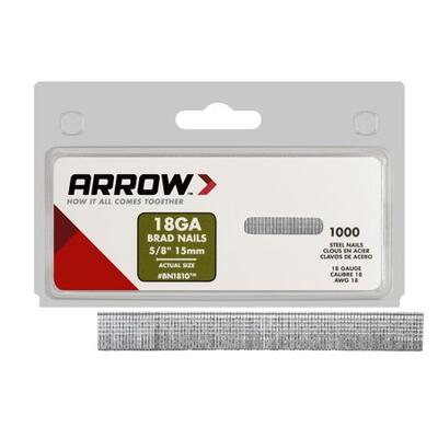  Arrow Braid Nail  5/8 Inch Brown 1000 Pack BN1810CS