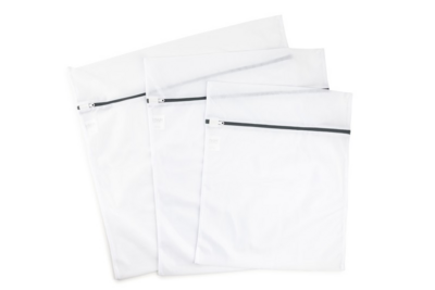 LAUNDRY BAG SET 3PC WHT