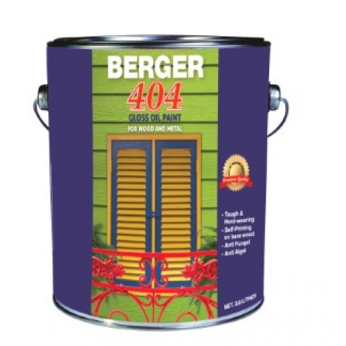 Berger 404 Gloss White Base 1 Quart P113309