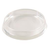  Do It Best  Round Furniture Leg Caster Cup 1-7/16 Inch  Clear 1 Each 209929