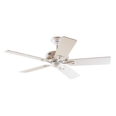 Hunter Fan Ceiling Savoy 52 Inch White Light Oak 1 Each 24526