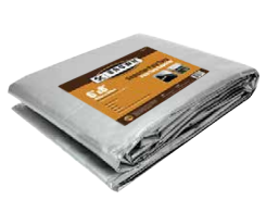 Brown USA Tarpaulin 24x30 Inch Silver 1 Each ST2430S