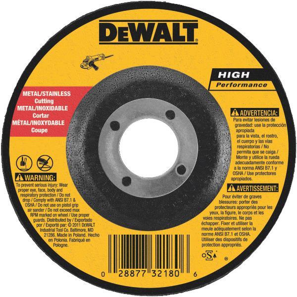  DeWalt Thin Cutting Wheel 1 Each 539-171 DW8420