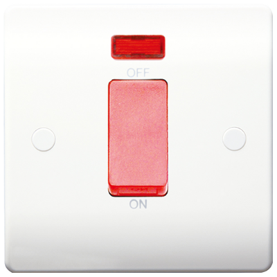 SWITCH W/NEON  45A DP VN203