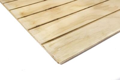 Plywood T1-11 4 Deep Groove Deco Pressure Treated 5/8 Inch 1 Sheet: $188.57