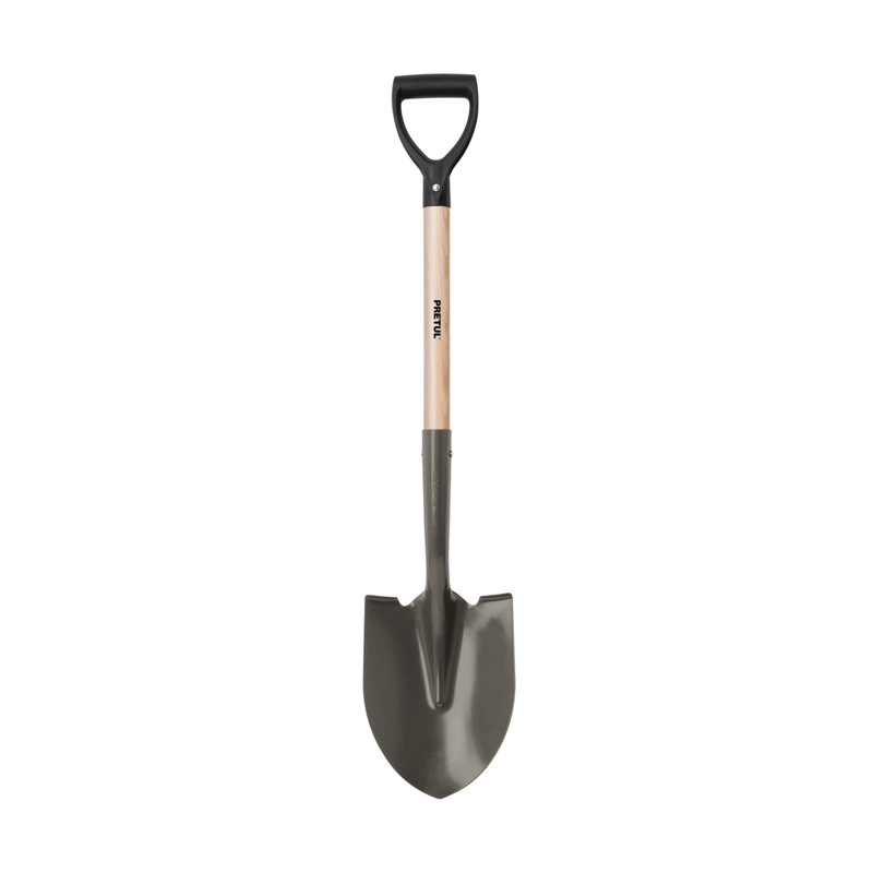 ROUND POINTSHOVEL WD HDL